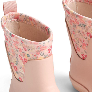 Сапоги резиновые Wheat, розовая пыльца с пудровым